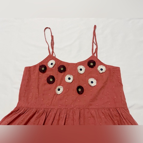✨2 x Host Pick✨Madewell Embroidered Sunflower Cami Dress - Picture 8 of 16